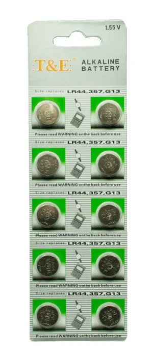 10 PC Alkaline Cell Batteries