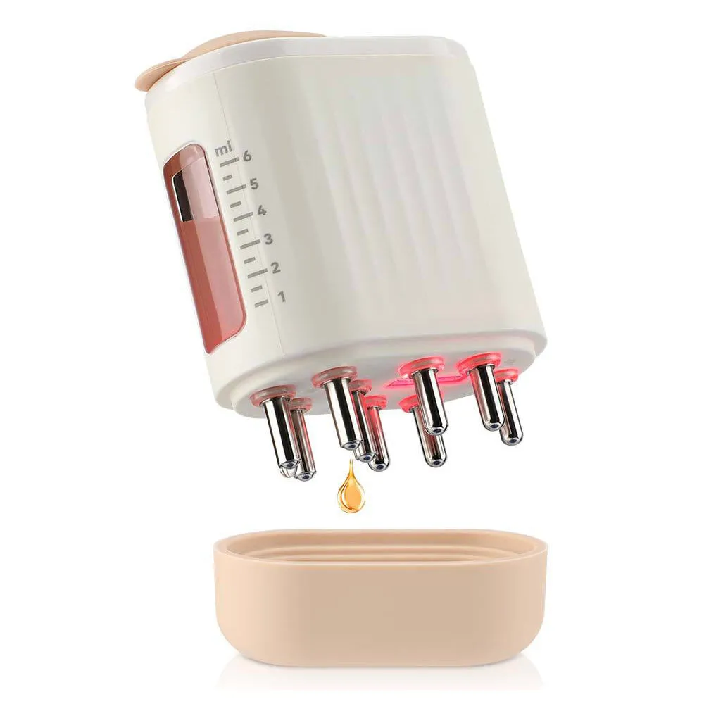 2 in 1 Electric Hair Scalp Massager for Hair Growth - USB Rechargeable