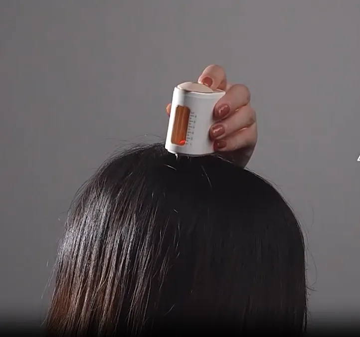 2 in 1 Electric Hair Scalp Massager for Hair Growth - USB Rechargeable