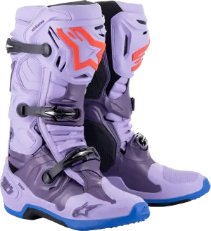 ALPINESTARS Tech 10 Boots - Laser Purple - US 10 2010020-398-10