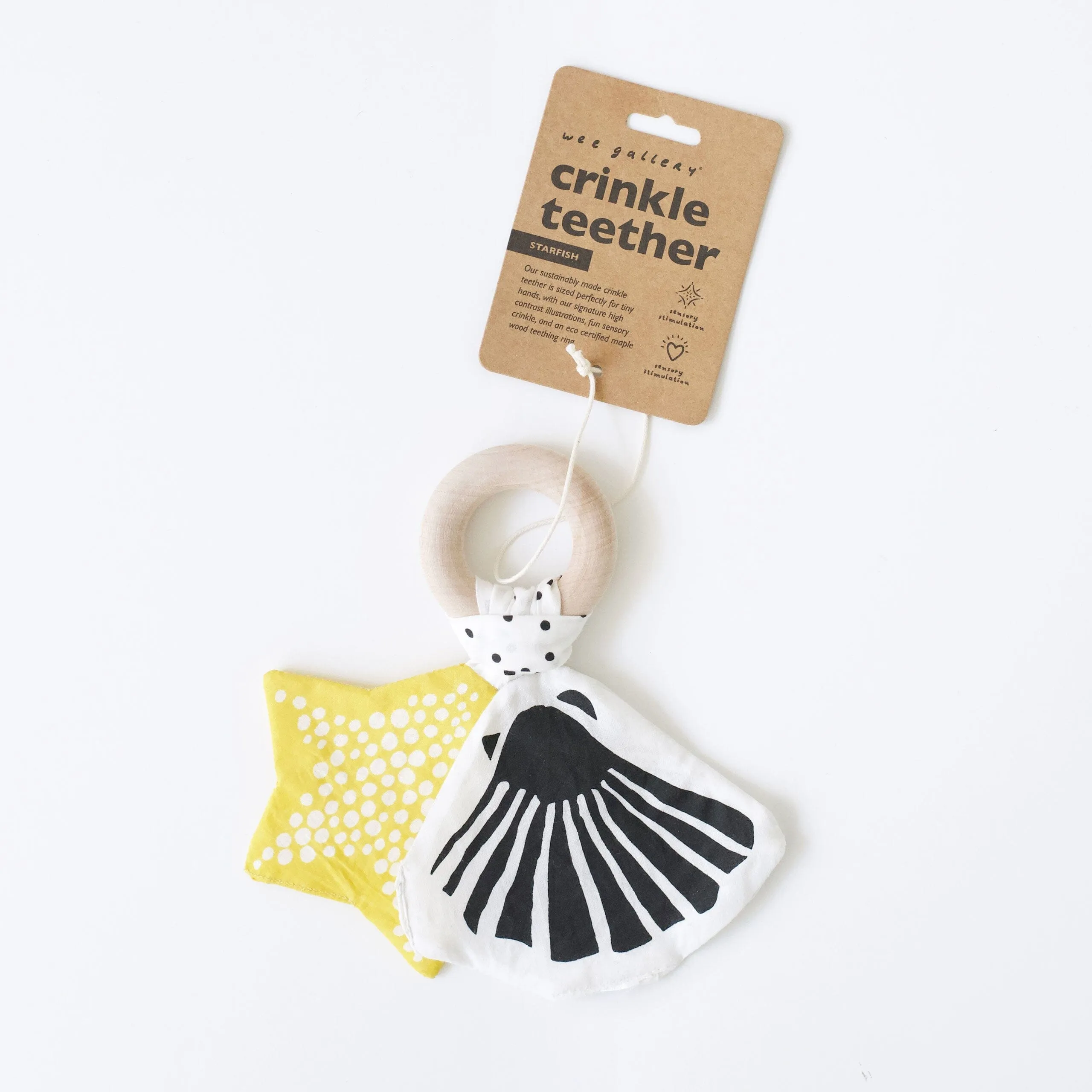 Crinkle Teether | Starfish