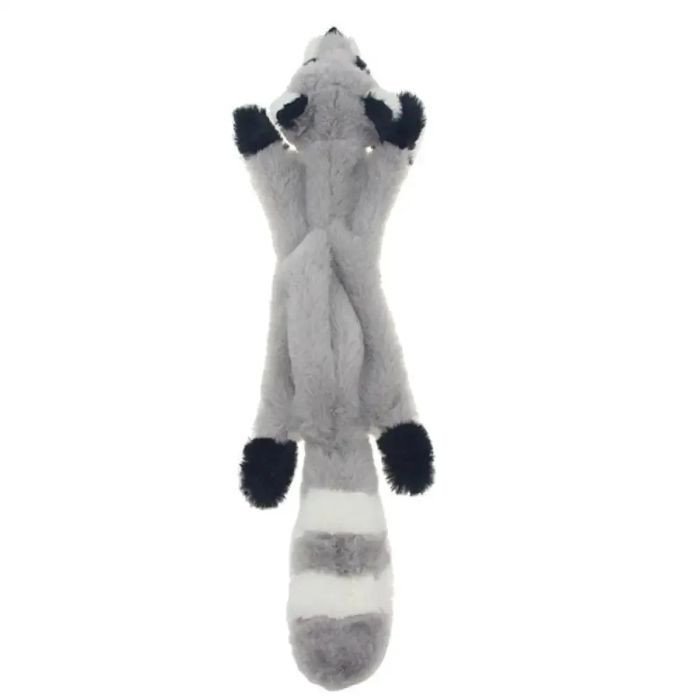 Durable Washable Unstuffed Squeaky Dog Plush Toy for Medium Large Dog