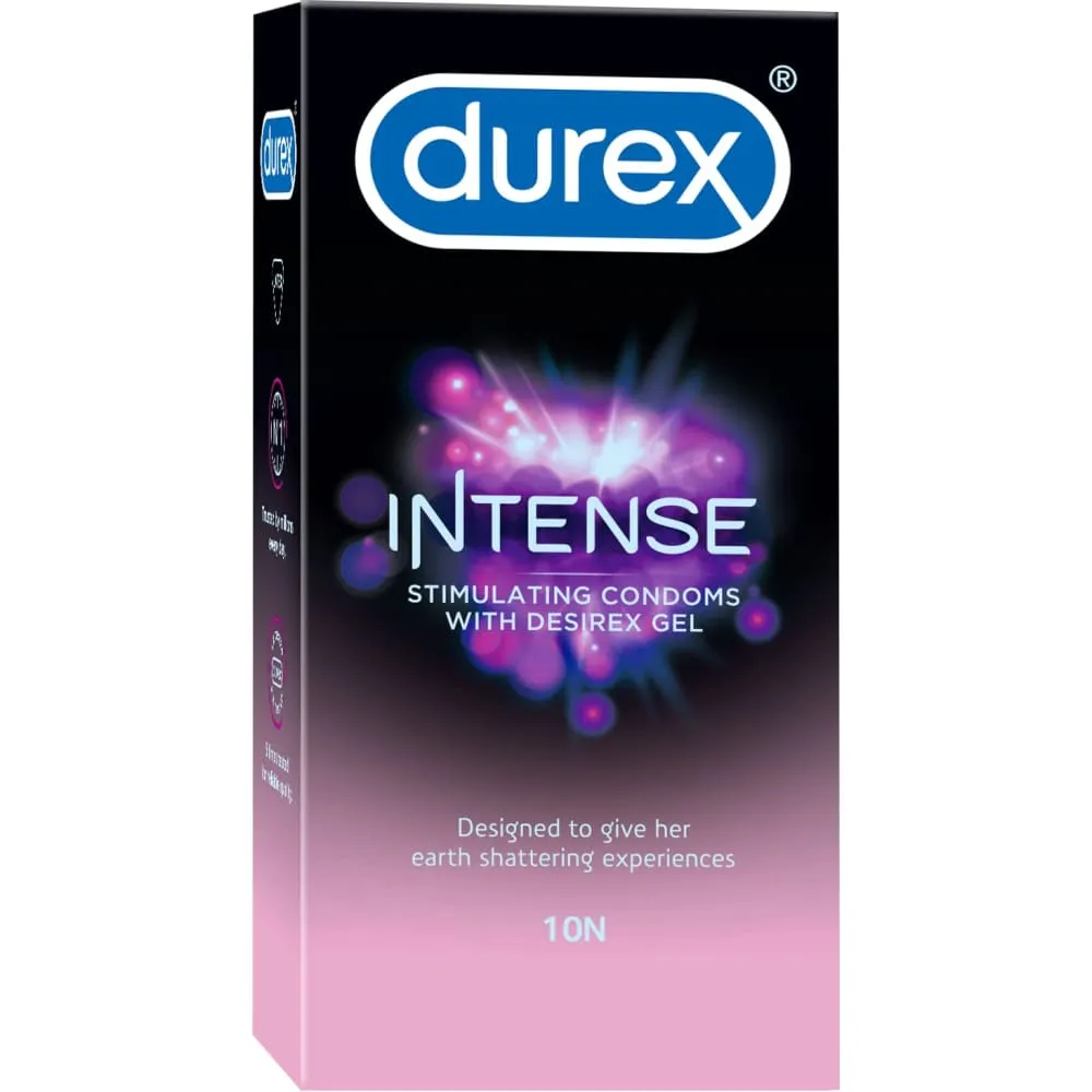 Durex Intense Stimulating Condoms - 50 Pack