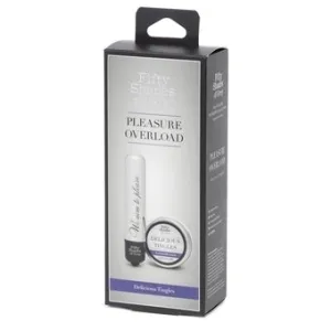 Fifty Shades of Grey Pleasure Overload Delicious Tingles (2 Piece) Silver***