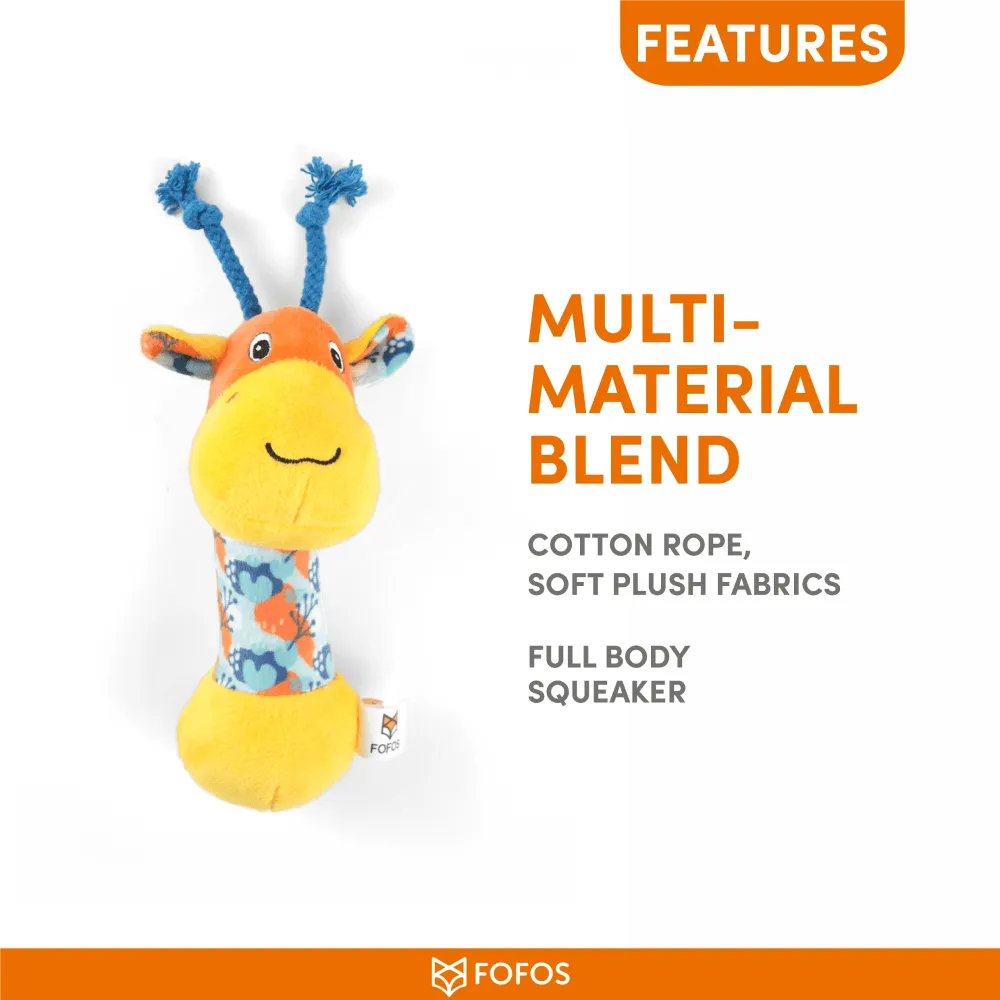 Fofos Puppy Giraffe Toy for Dogs