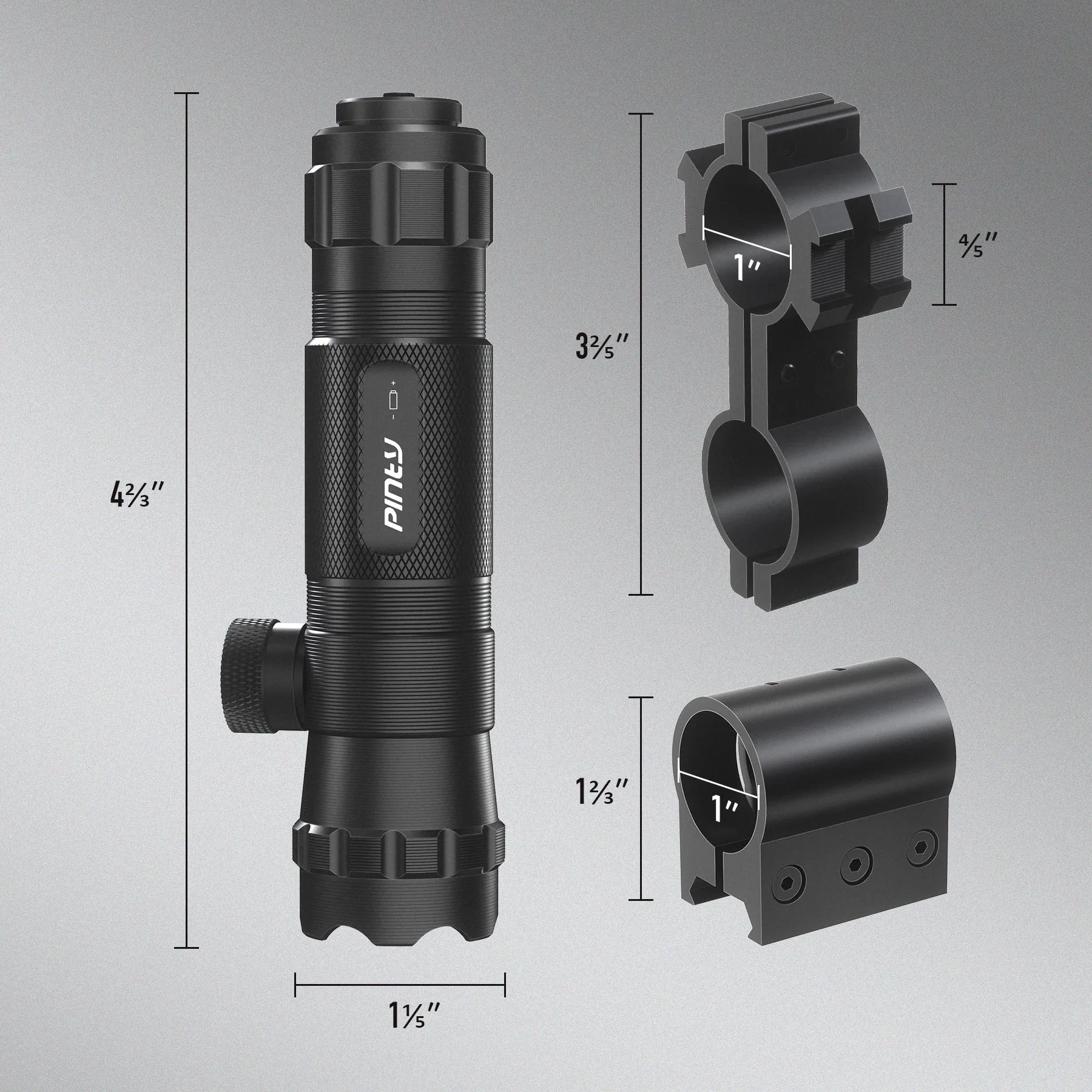 Green Laser Sight with Adjustable Mount