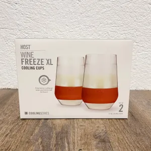 HOST Wine Freeze XL Set in Terra Cotta