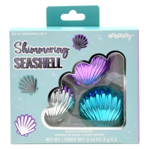 IScream Seashell Lip Balm Trio