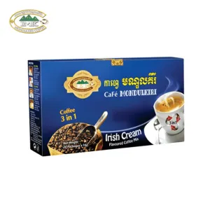  Mondulkiri Coffee 3in1 Irish Cream Flavored Coffee Mix 16g x 20 pcs