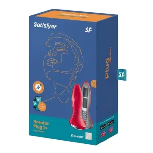 Satisfyer Rotator Plug 1  red