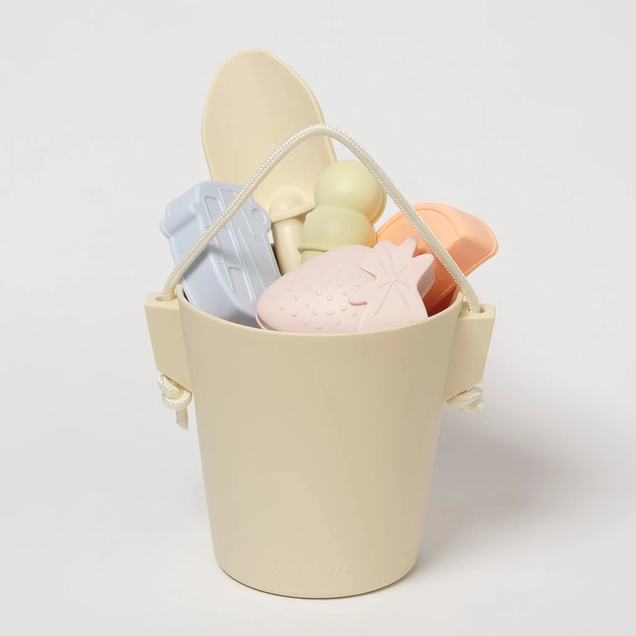 Silicone Bucket & Spade Set (Apple Sorbet Multi)