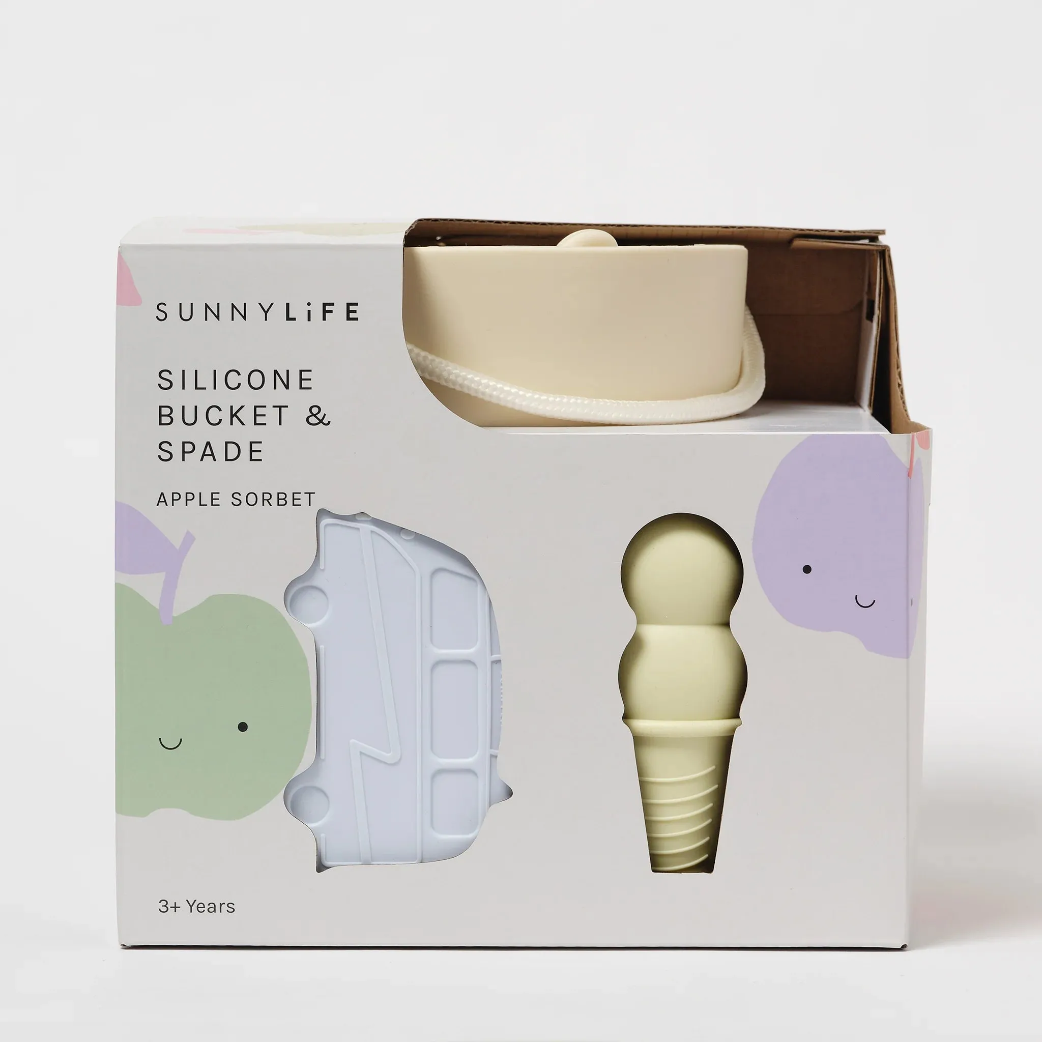 Silicone Bucket & Spade Set (Apple Sorbet Multi)