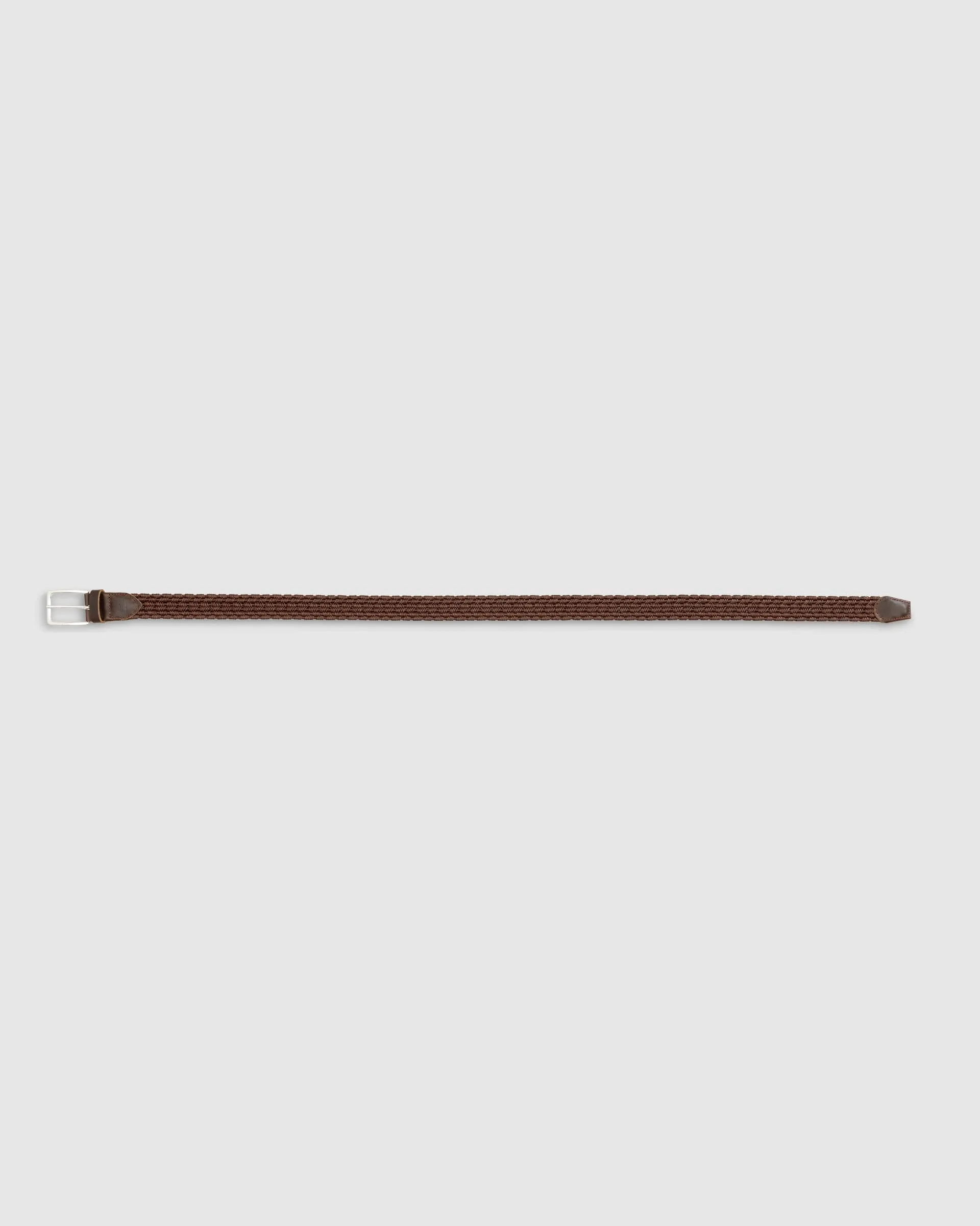 Tessuto Stretch Leather Belt